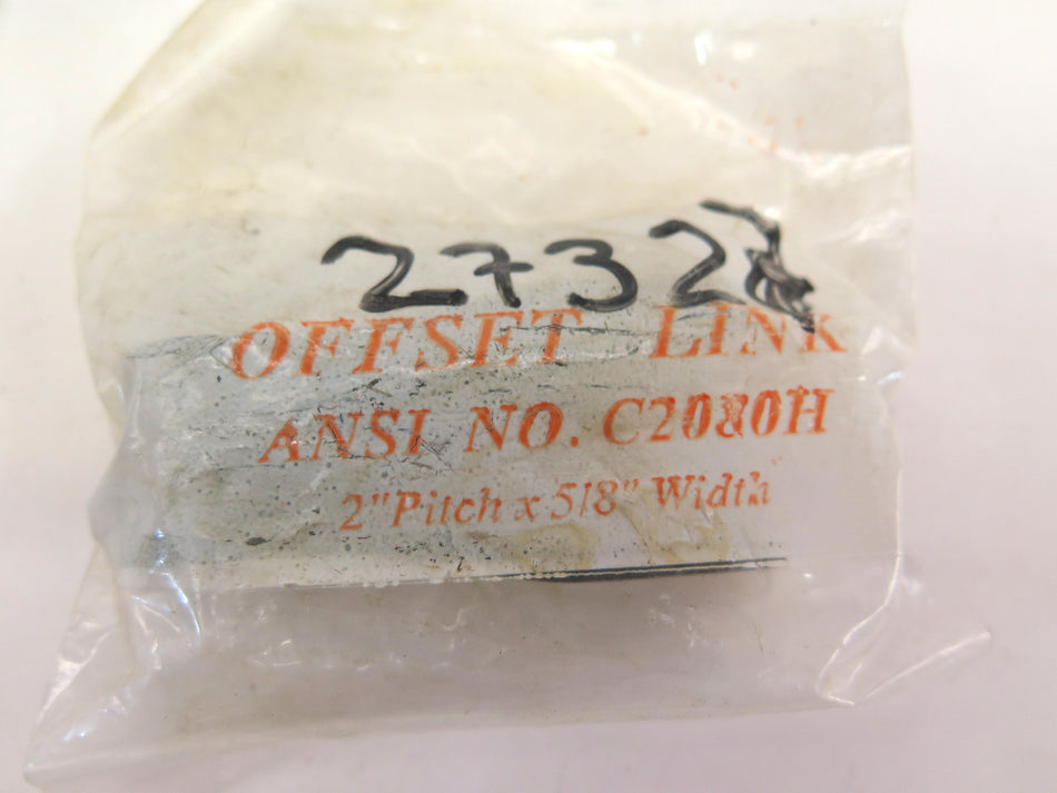 ANSI Connecting Link C2080H 2" Pitch x 5/8" Width LOT OF 2 - Advance Operations