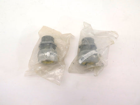 Hubbel SCH1041 Cord Connector Aluminium Liquid Tight Connector LOT OF 2 - Advance Operations