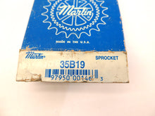 Load image into Gallery viewer, Martin 35B19 Sprocket #35 Chain 19 Teeth 1/2&quot; Blank Bore - Advance Operations
