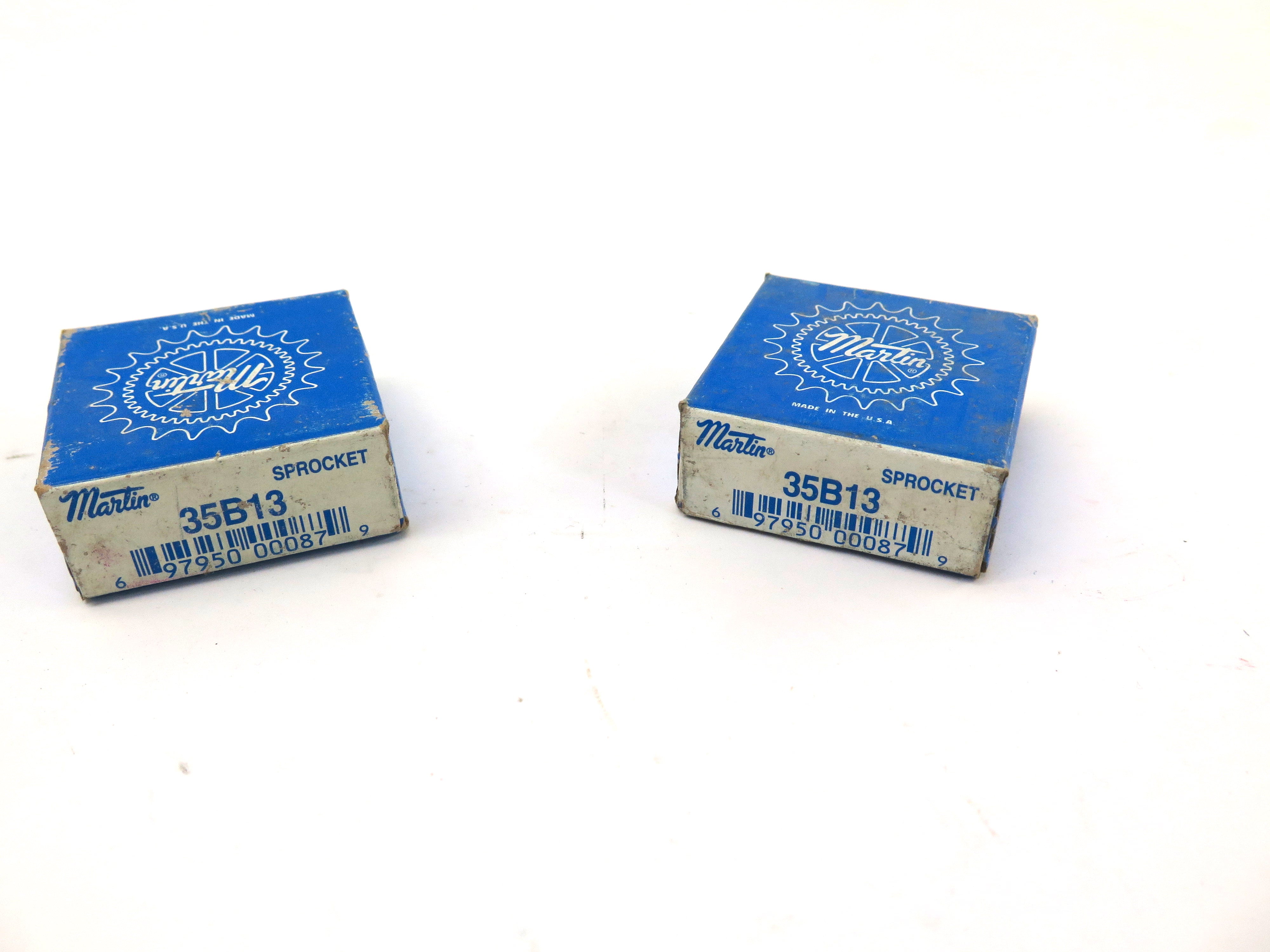 Martin 35B13 Sprocket 13 Tooth 1/2" LOT OF 2 - Advance Operations