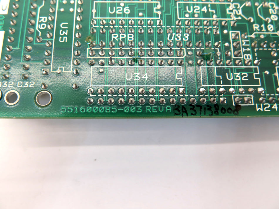 551600085-003 Rev. A Communication Board - Advance Operations