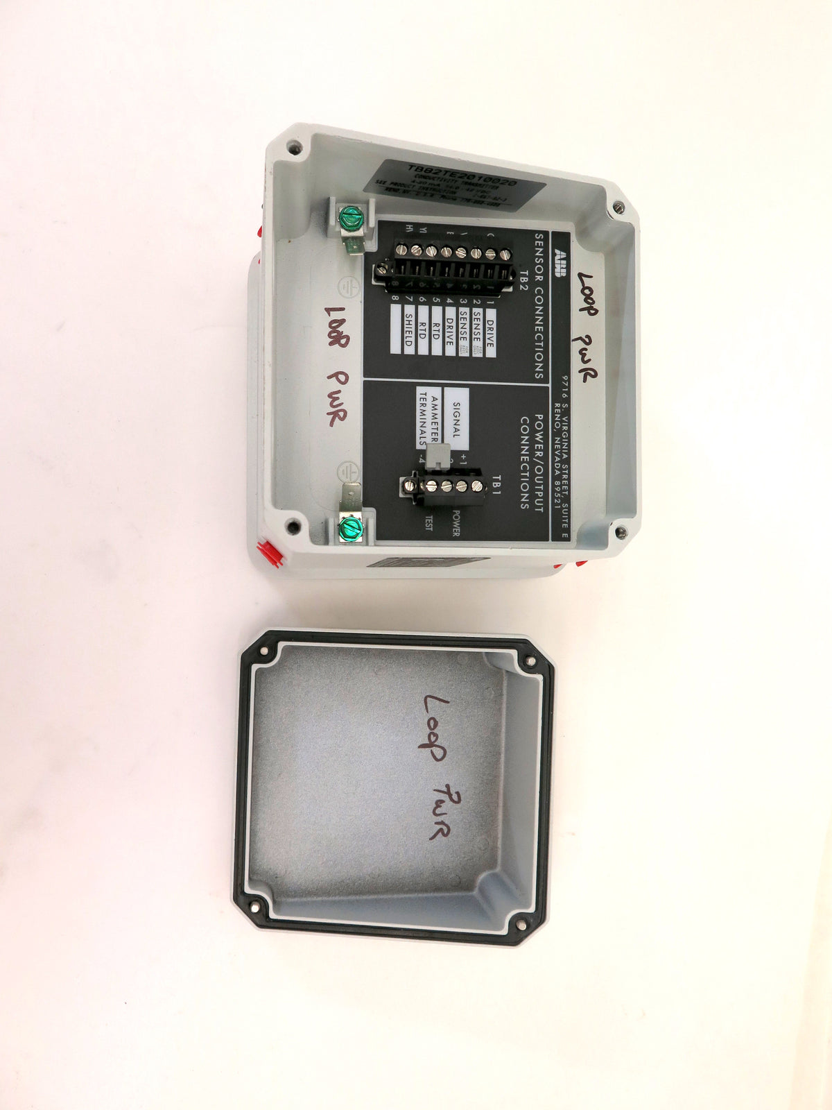 ABB TB82TE2010120 Conductivity Transmitter 4-20 mA 14.0-42Vdc - Advance Operations