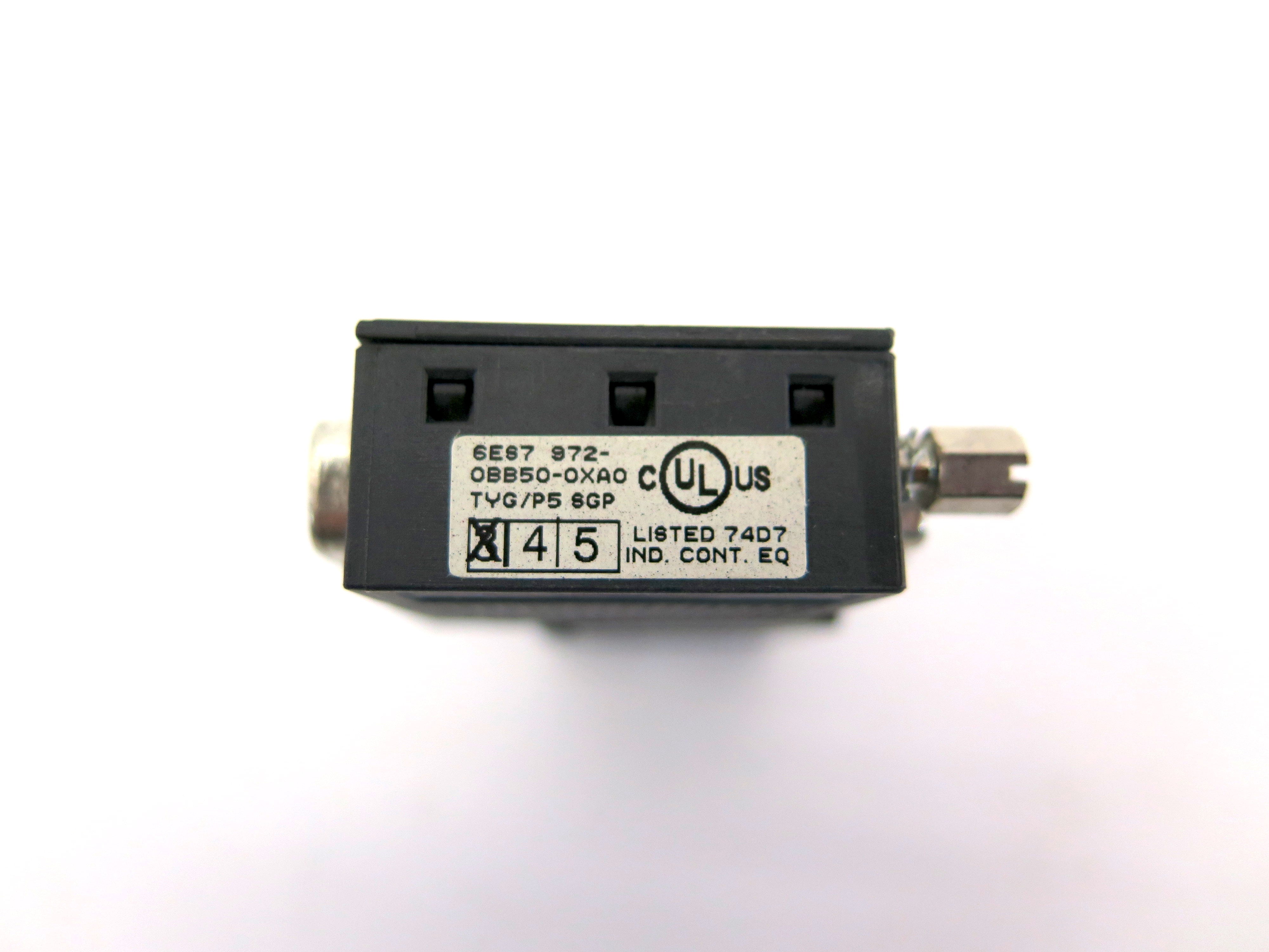Siemens Profibus Connector 972-0BB50-0XA0  LOT OF 3 - Advance Operations