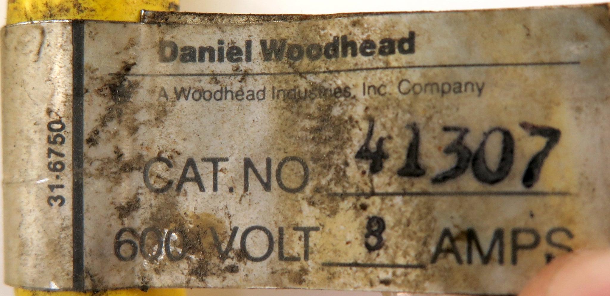 Daniel Woodhead 41307 MiniChange Cordset 5P Female 6' PVC Cord