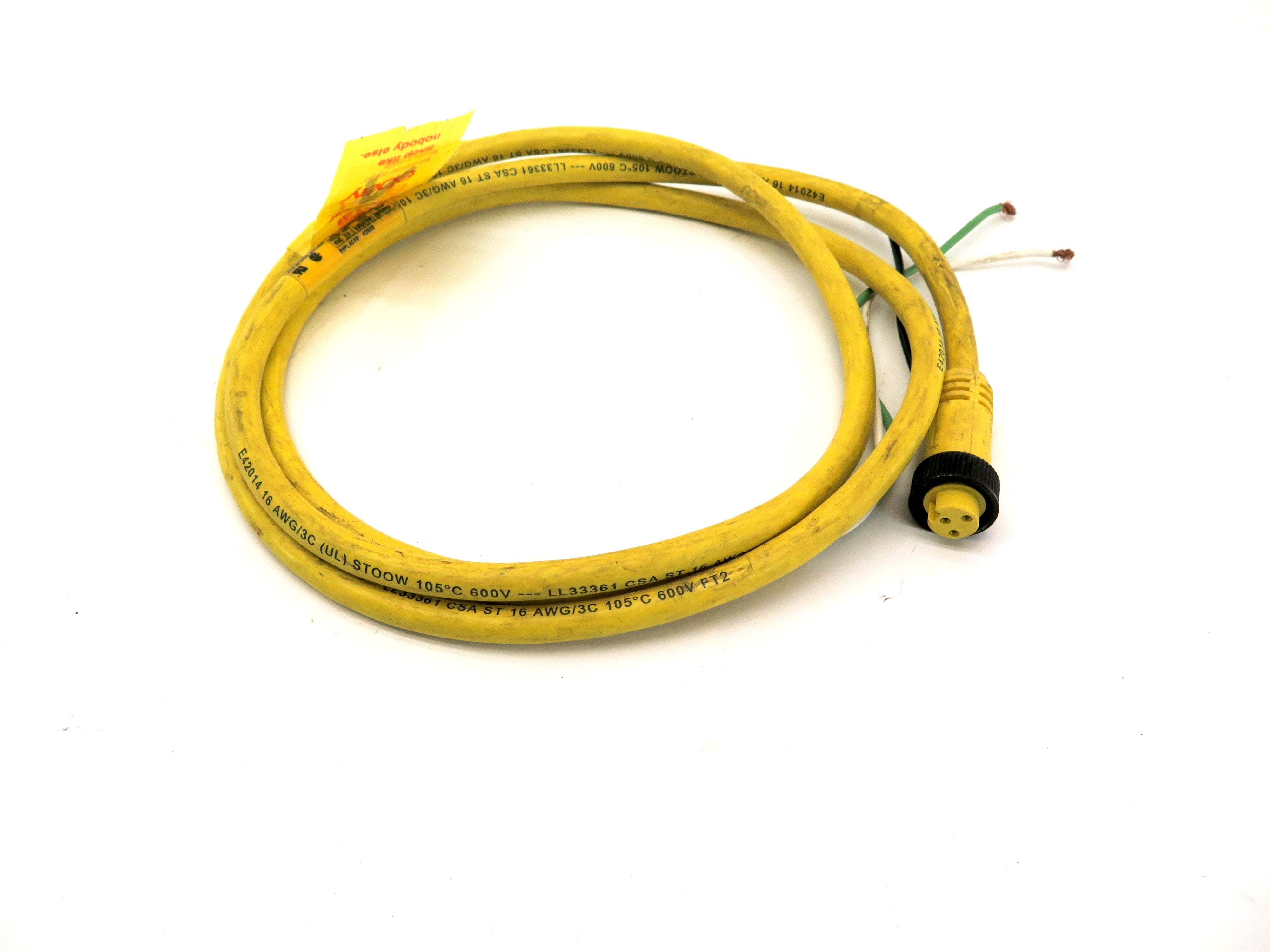 Daniel Woodhead / Brad Harrison 103000A01F120 Replace 40903 Cordset 7Ft - Advance Operations