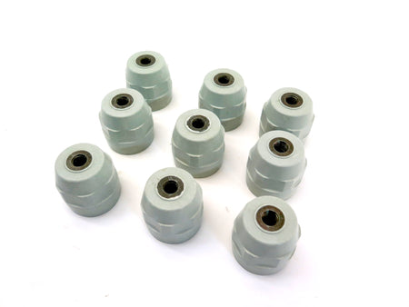 Mafelec Insulator NF F 61-016 POLYGONAL insulators LOT OF 9 - Advance Operations