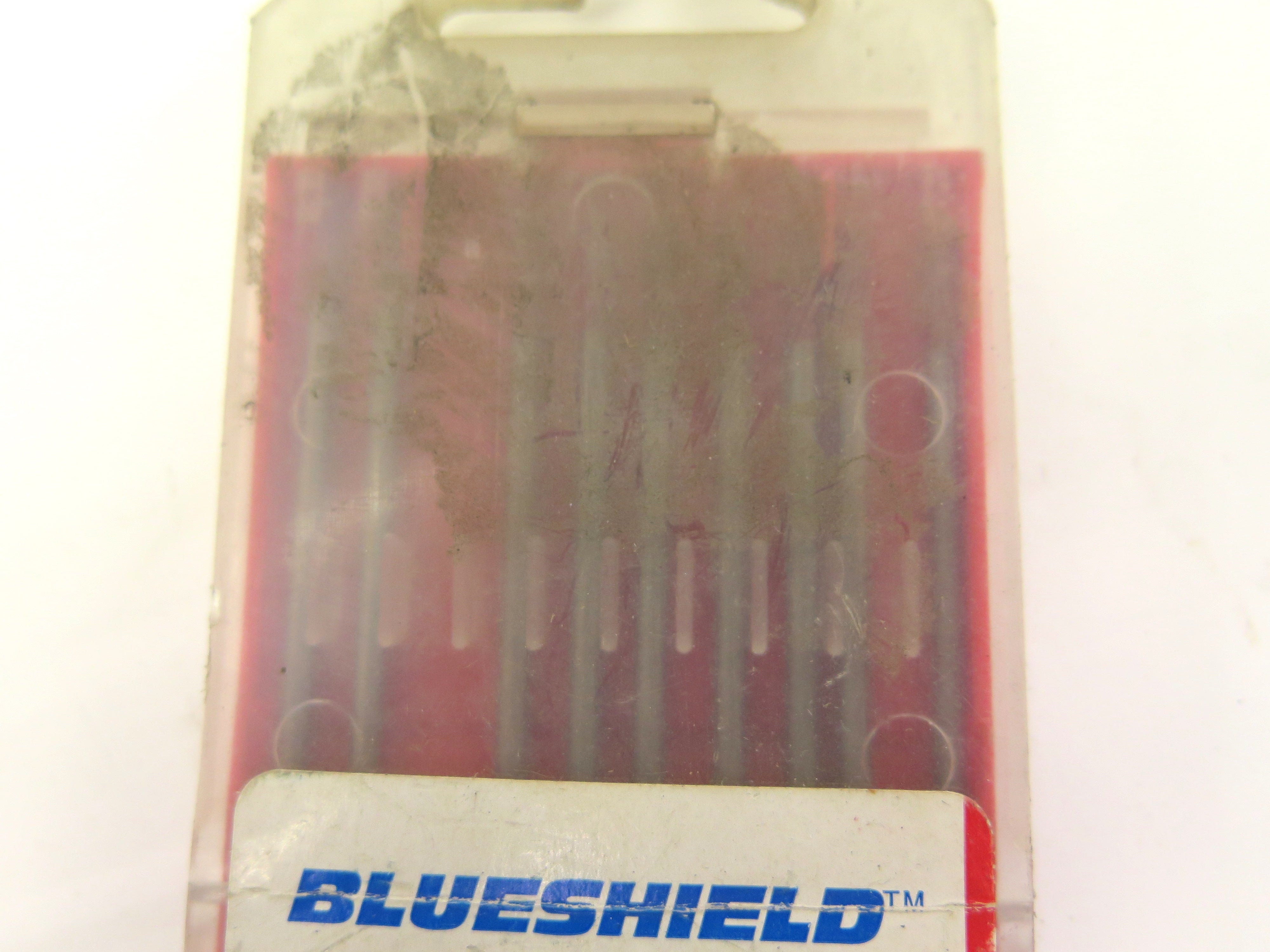 Blueshield BLU-25755306 Tungsten Electrodes 2% Thoriated 2.4mm x 175mm 9 Unit - Advance Operations