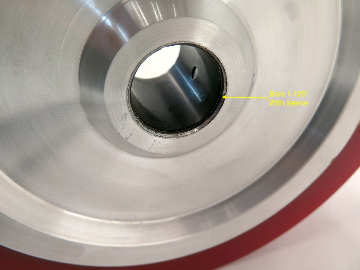 Soremag Heavy Duty Caster Wheel Polyurethane on Aluminum 8" x 2" - Advance Operations