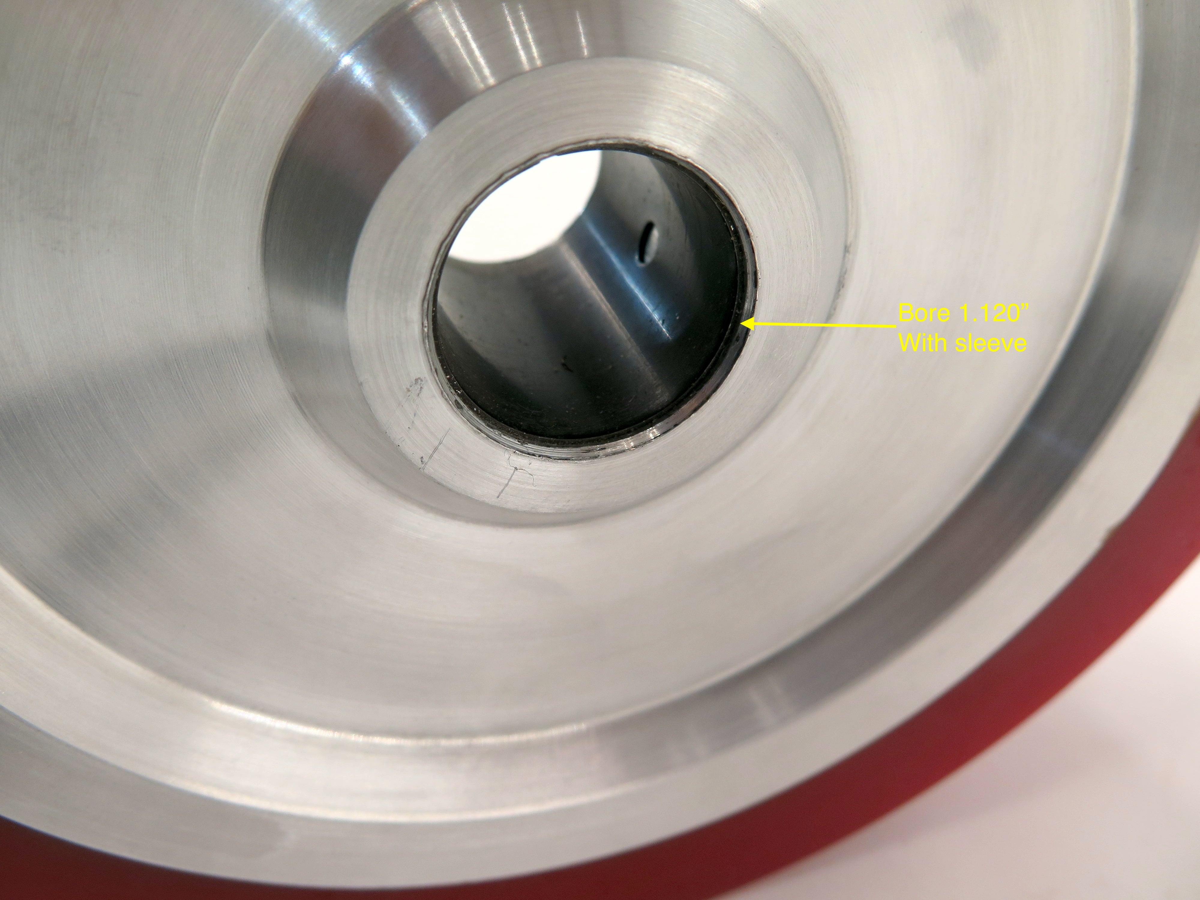 Soremag Heavy Duty Caster Wheel Polyurethane on Aluminum 8" x 2" - Advance Operations