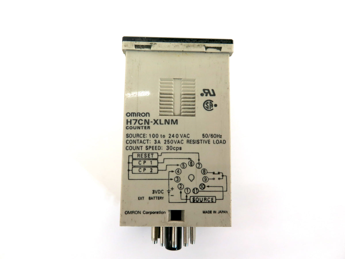 Omron H7CN-XLNM Counter 100 to 240Vac - Advance Operations