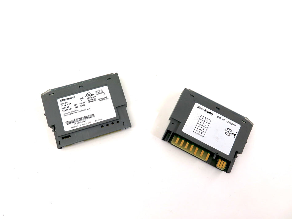 Allen-Bradley 1734-CTM Common Terminal LOT OF 2 - Advance Operations