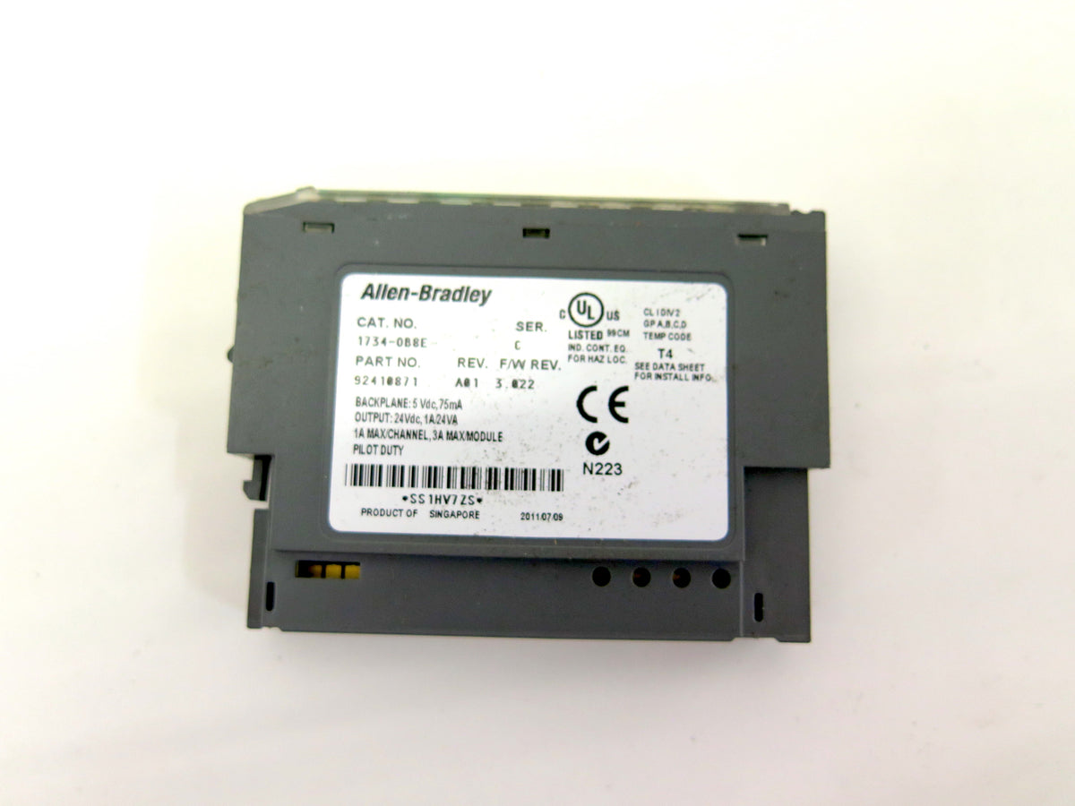 Allen-Bradley 1734-0B8E Digital 24VDC Source Output Module - Advance Operations