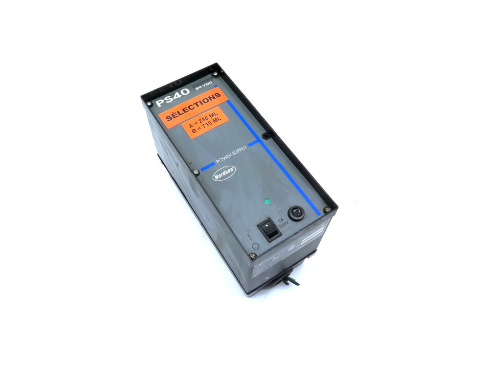 Nordson PS40 24VDC Power Supply  P/N: 131739F - Advance Operations