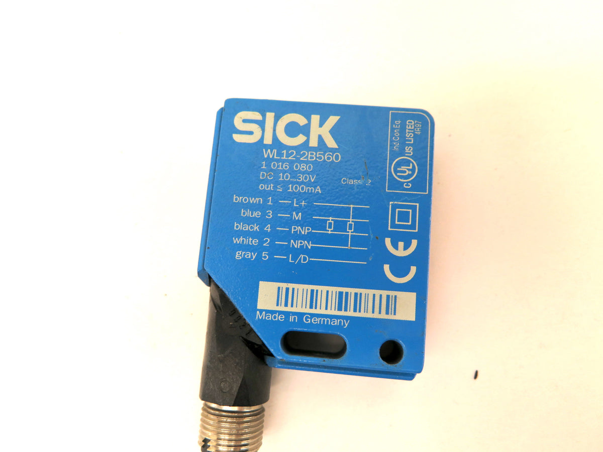 Sick WL12-2B560 Photoelectric Sensor - Advance Operations