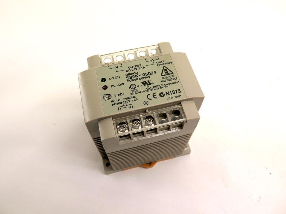 Omron S82K-05024 Power Supply Input: 120/240V Output : 24Vdc - Advance Operations