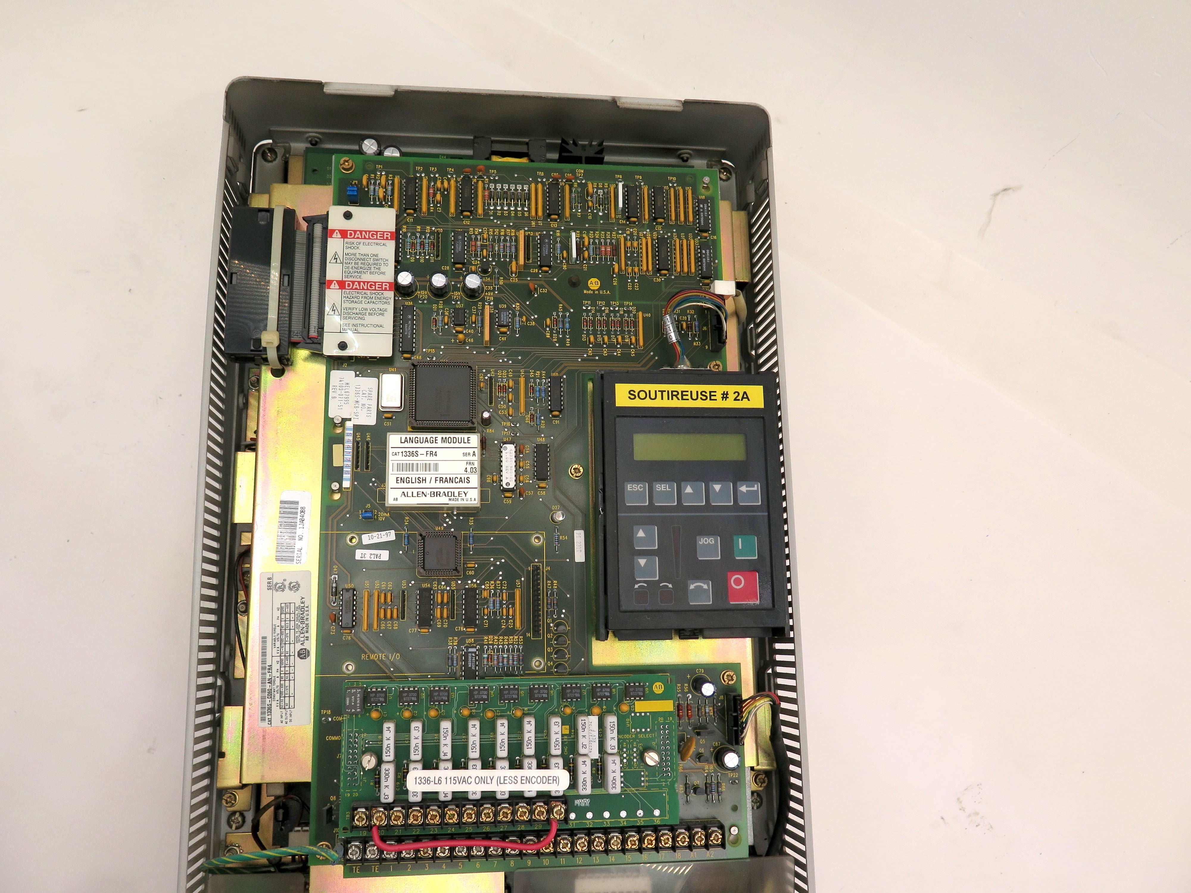 Allen-Bradley 1336S-C60-AN-FR4 AC Drive 1336 Plus Sensorless Vector 60 HP - Advance Operations