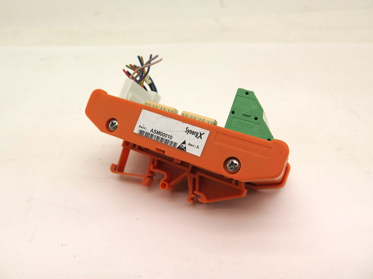 Weidmuller / SynergX ASM00010 Terminal and Control Block - Advance Operations