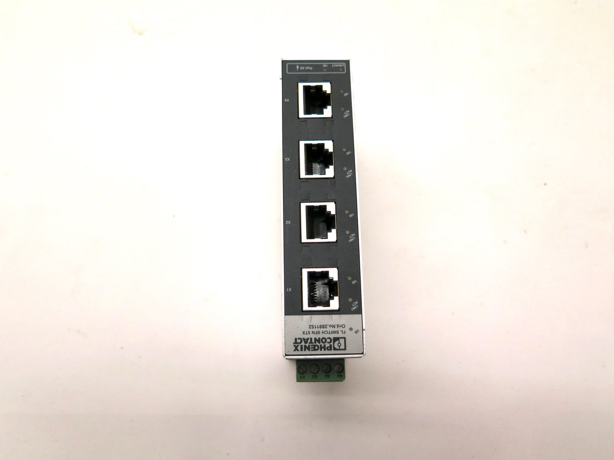 Pheonix Contact FL Switch SFN5TX Industrial Ethernet Switch - Advance Operations