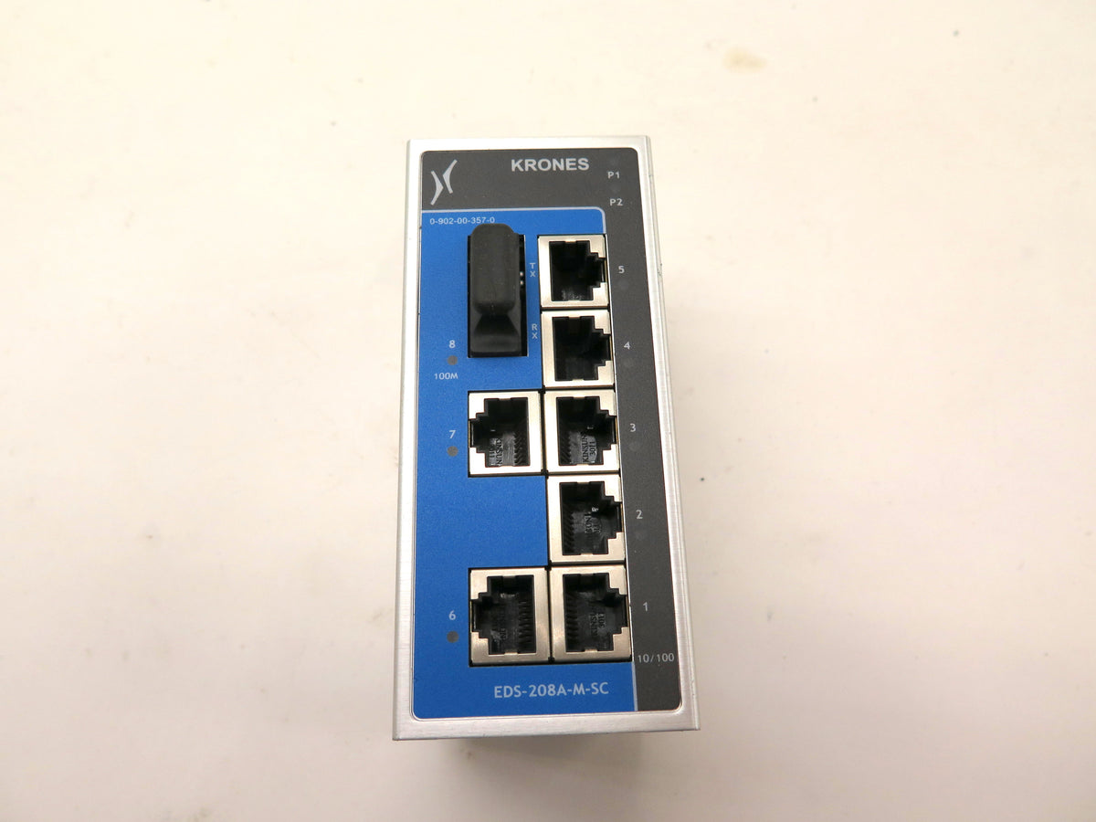 Krones EDS-208A-M-SC Ethernet Switch 7-Port - Advance Operations