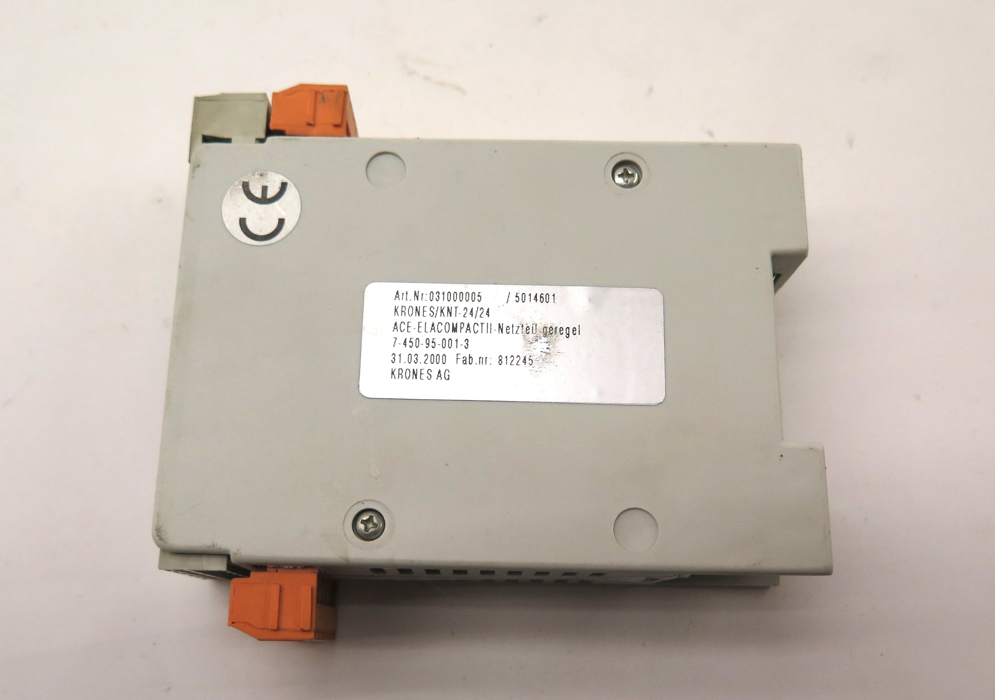 Krones 031000005 / 5014601 KNT-24/24 Controller - Advance Operations