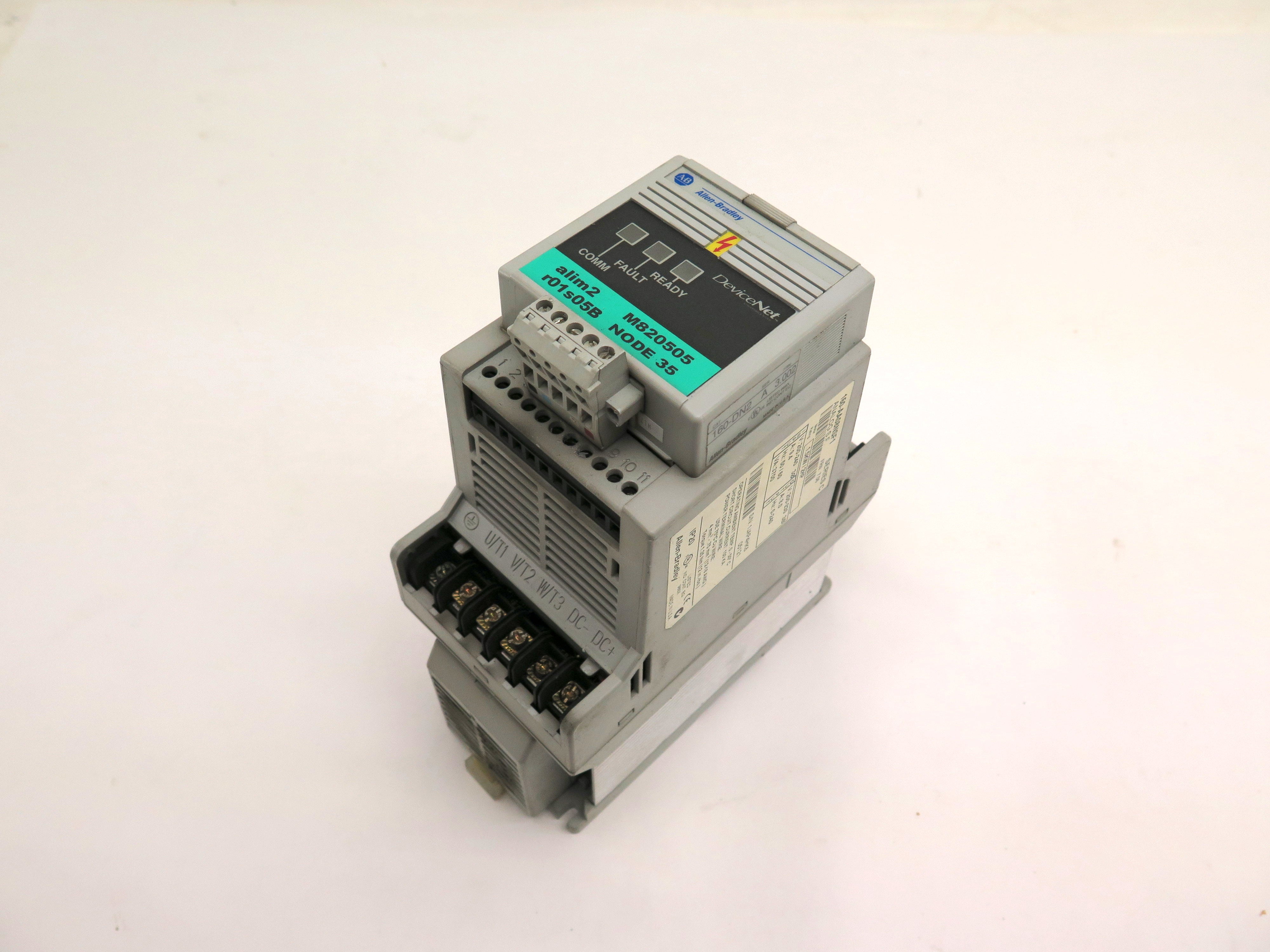 Allen-Bradley 160-AA08NSF1 1.5kW/2Hp AC Drive  200-240Vac - Advance Operations