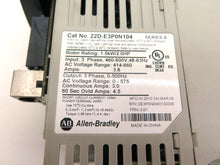 Load image into Gallery viewer, Allen-Bradley 22D-E3P0N104 AC Drive 1.5kW / 2Hp 460-600Vac  NO COVER - Advance Operations
