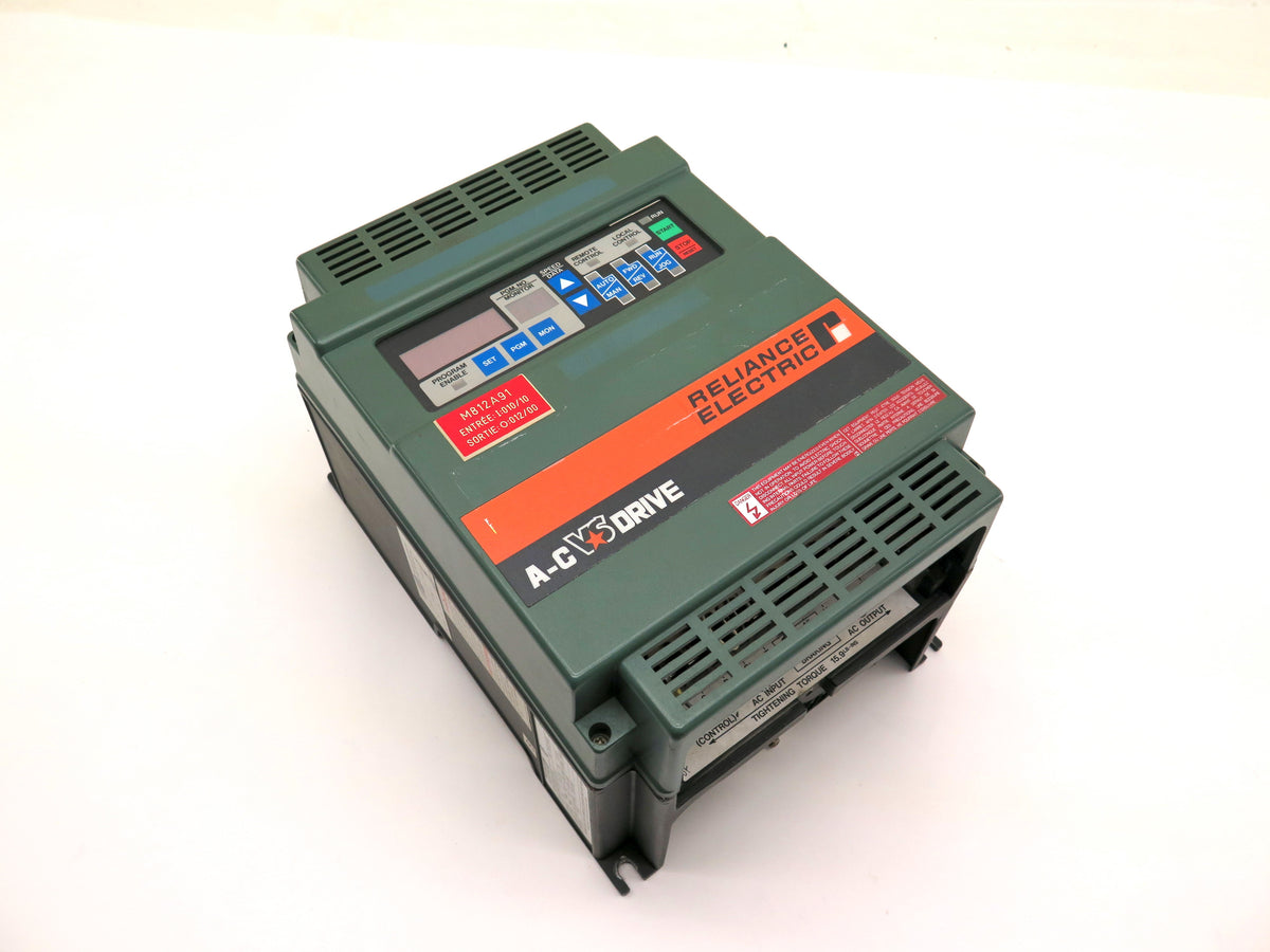 Reliance Electric 2GC21005 AC Drive 5HP 200/230Vac - Advance Operations