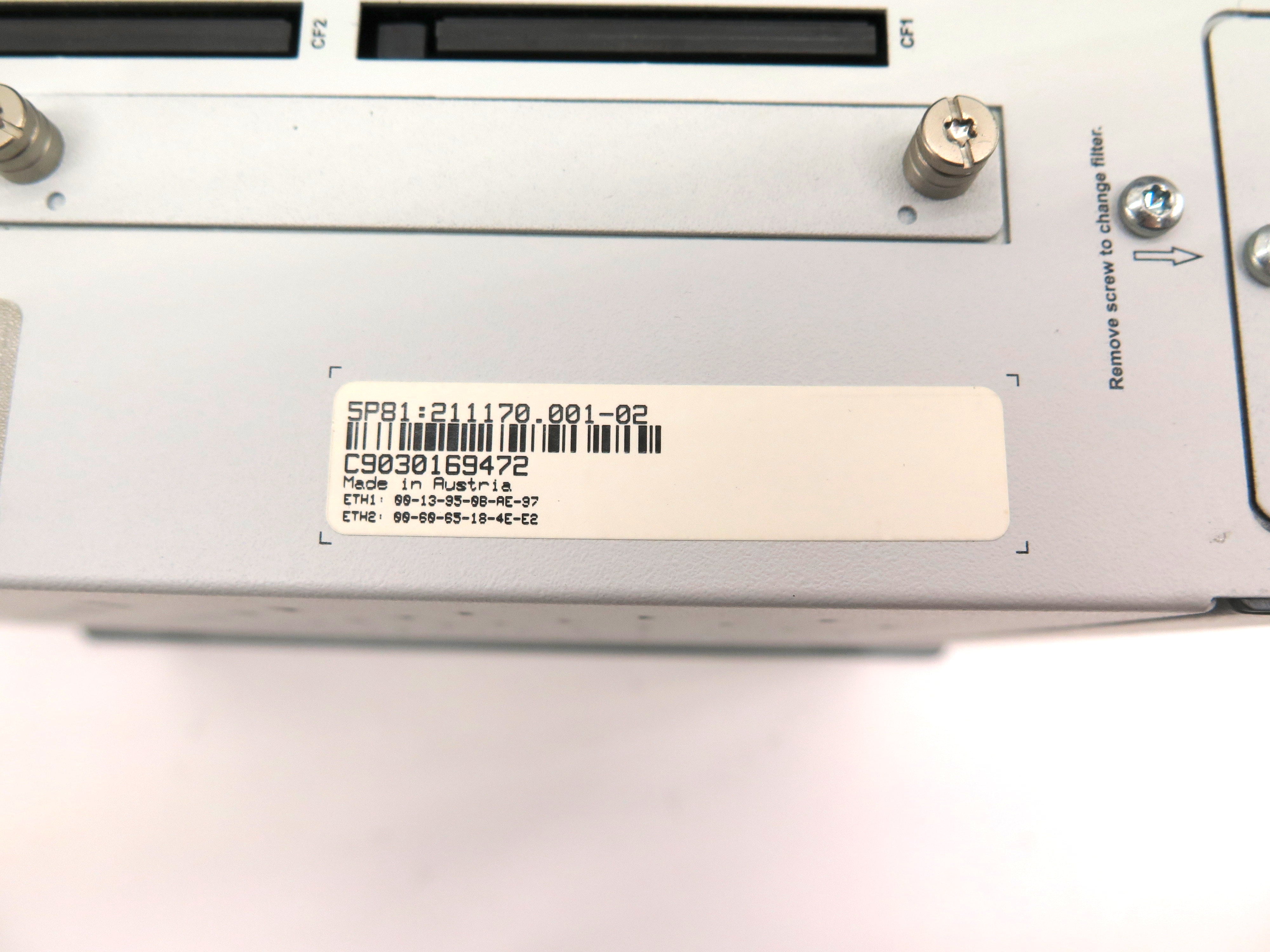 Krones 211170.001-02 / B & R 5PC810.5X01-00 Automation PC MINT CONDITION - Advance Operations