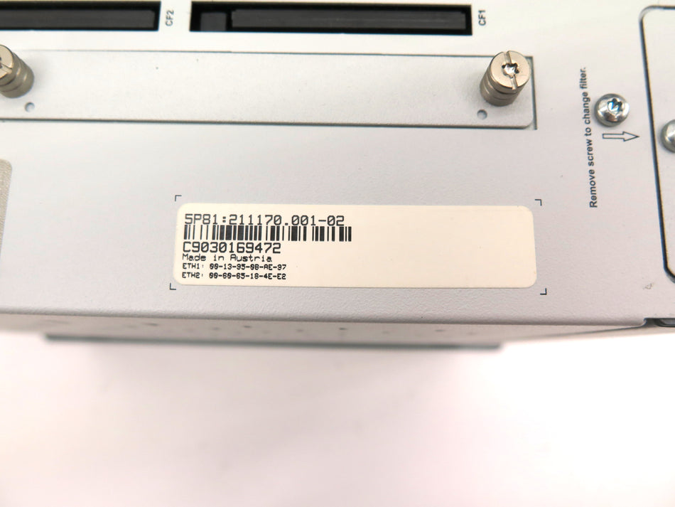 Krones 211170.001-02 / B & R 5PC810.5X01-00 Automation PC MINT CONDITION - Advance Operations