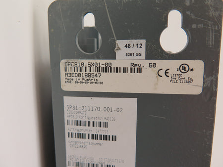 Krones 211170.001-02 / B & R 5PC810.5X01-00 Automation PC MINT CONDITION - Advance Operations