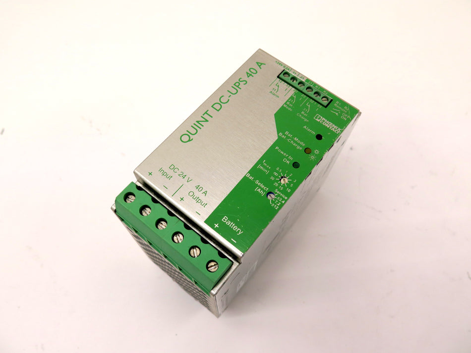 Pheonix Contact QUINT-DC-UPS/24DC/40 Power Supply Uninterruptible - Advance Operations