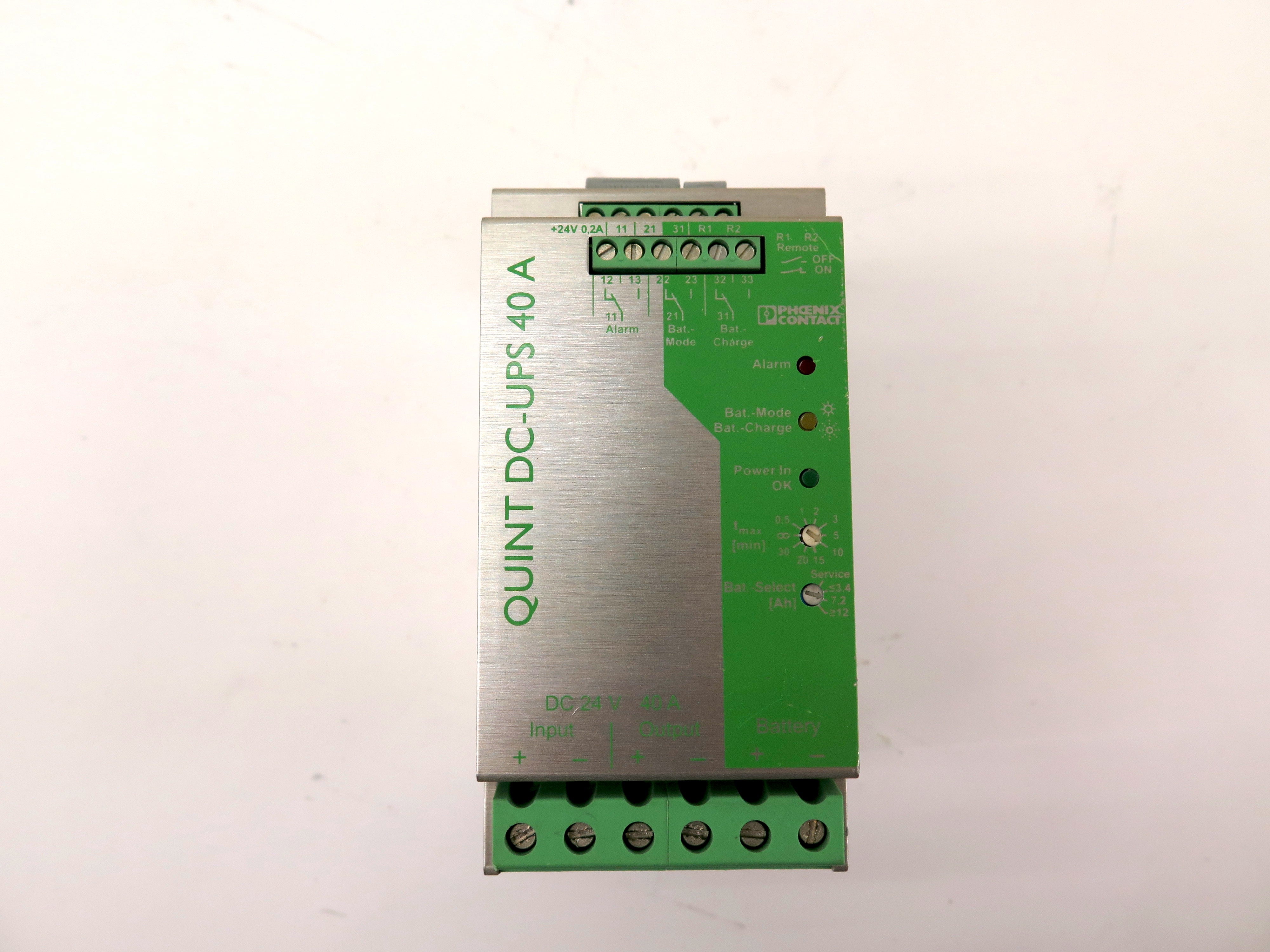 Pheonix Contact QUINT-DC-UPS/24DC/40 Power Supply Uninterruptible - Advance Operations