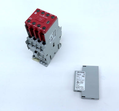Allen-Bradley 700S-CF440DC GuardMaster Safety Relay 120Vac Coil With 100-S - Advance Operations