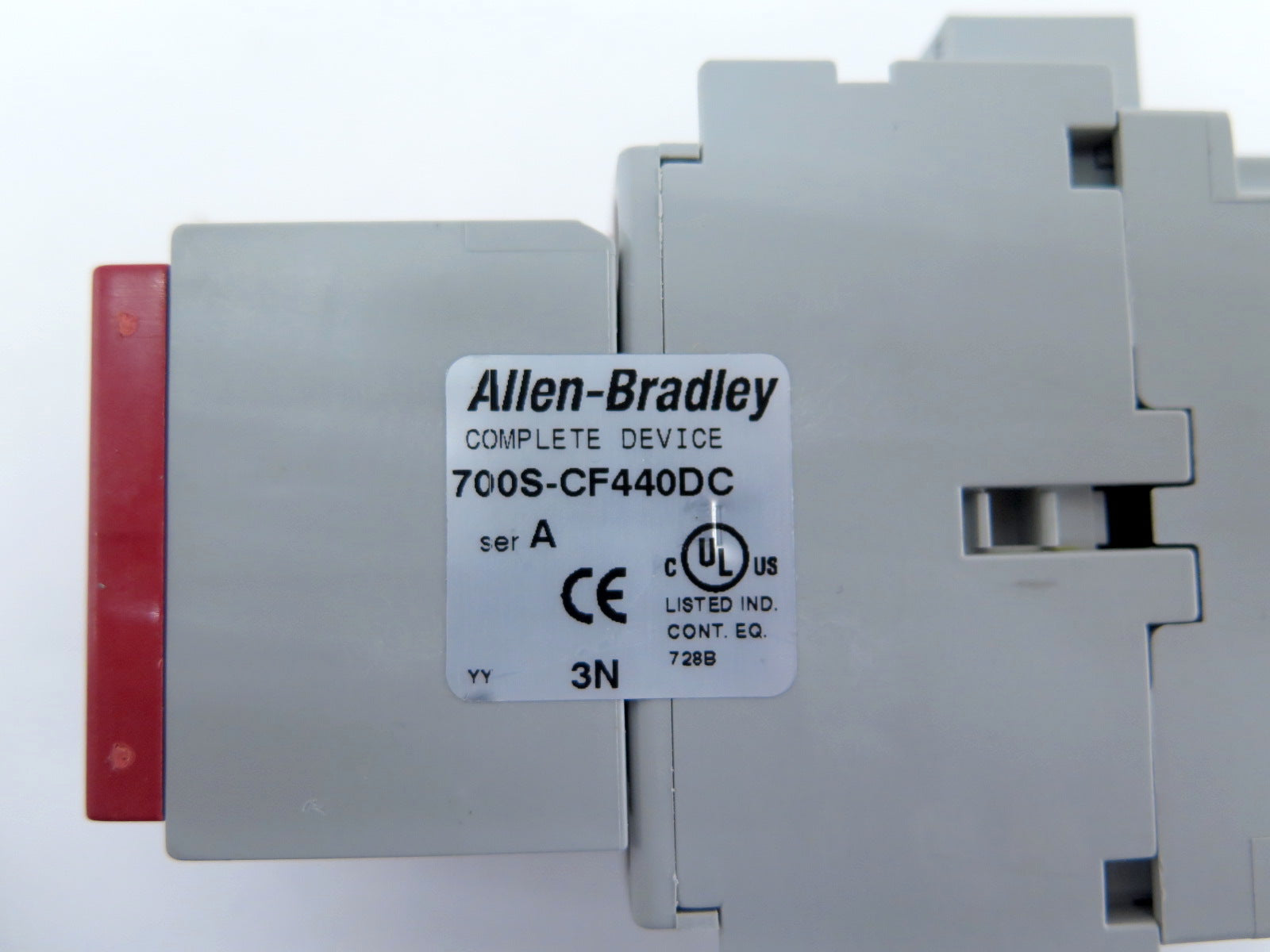 Allen-Bradley 700S-CF440DC GuardMaster Safety Relay 120Vac Coil With 100-S - Advance Operations