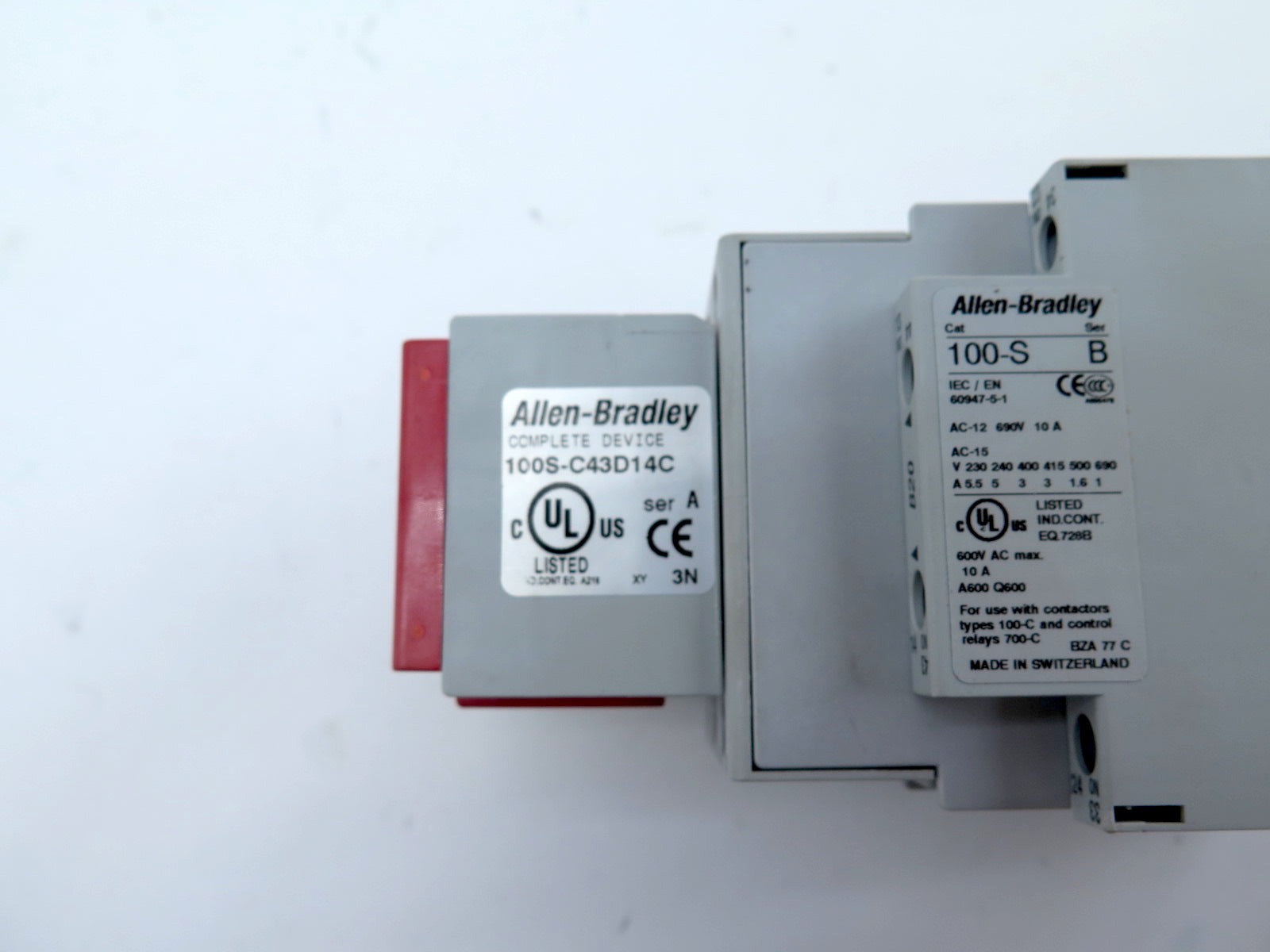 Allen-Bradley 100S-C43D14C GuardMaster Safety Control Relay  120Vac Coil - Advance Operations