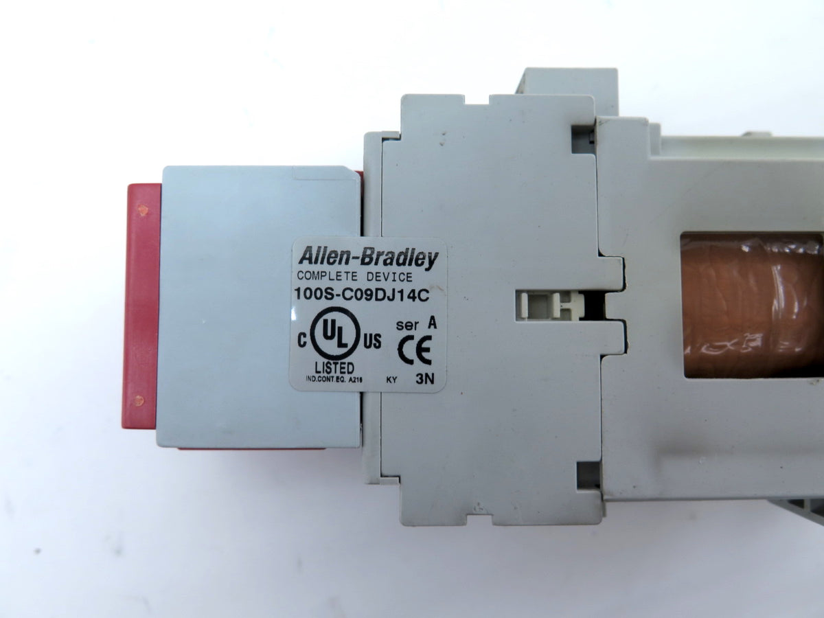 Allen-Bradley 100S-C09DJ14C GuardMaster Safety Contactor 24Vdc Coil - Advance Operations
