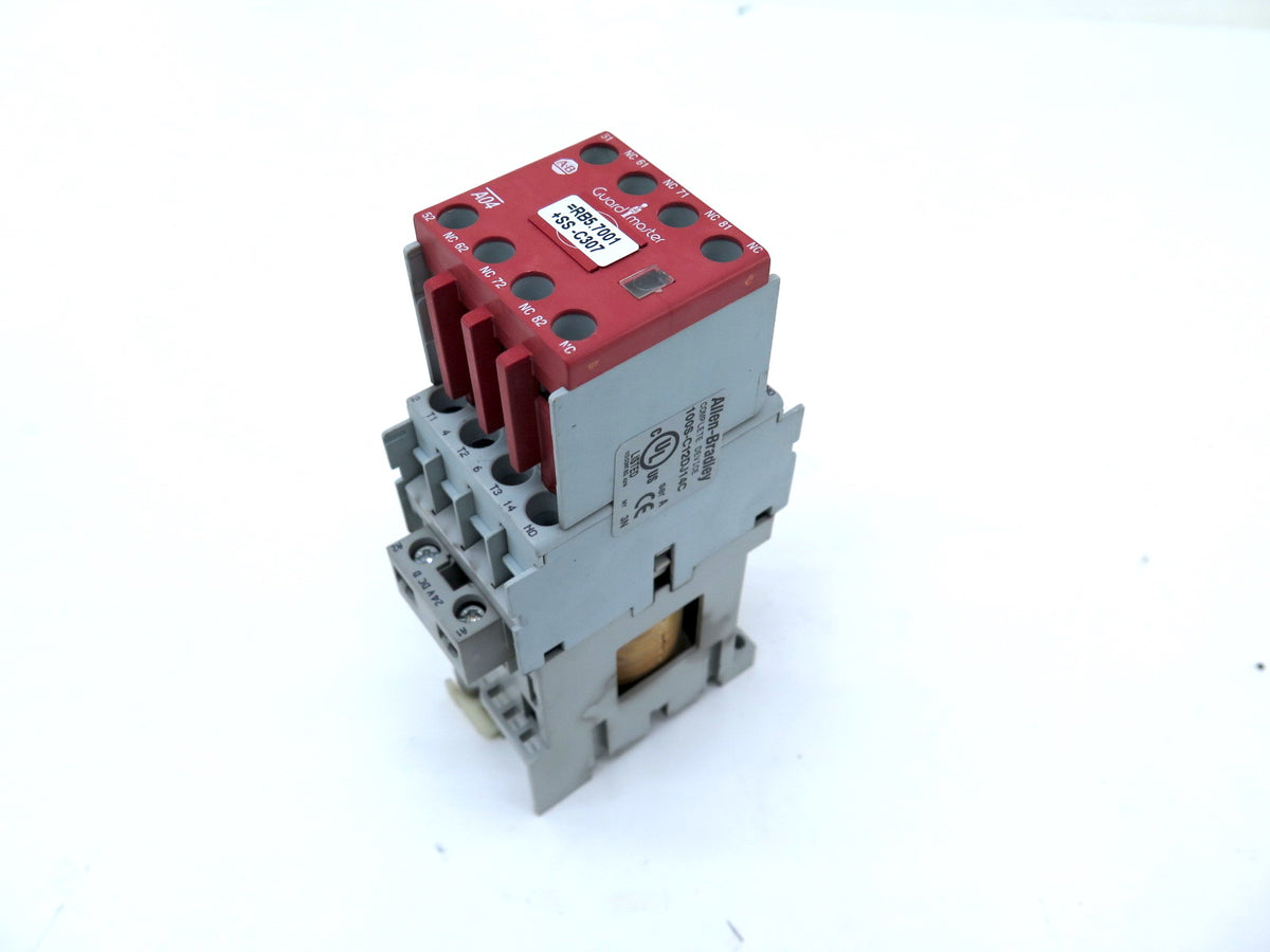 Allen-Bradley 100S-C12DJ14C GuardMaster Safety Contactor 24Vdc Coil - Advance Operations