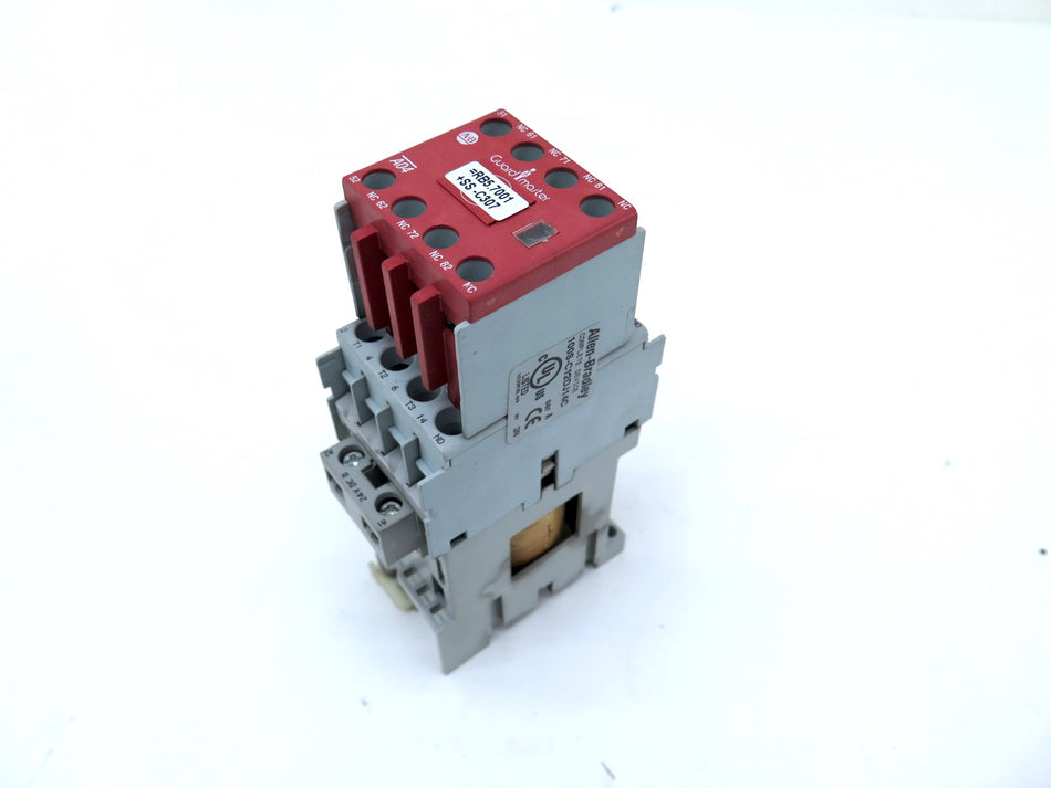 Allen-Bradley 100S-C12DJ14C GuardMaster Safety Contactor 24Vdc Coil - Advance Operations