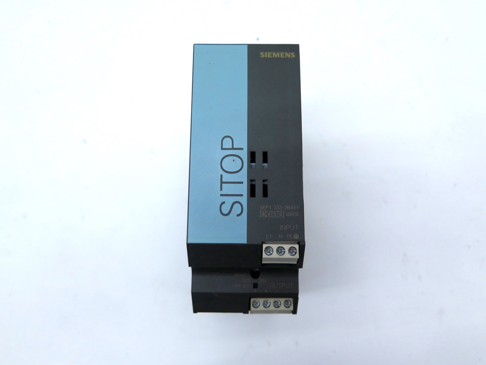 Siemens 6EP1 333-2BA01 SITOP Power Supply Little Crack but works perfectly - Advance Operations