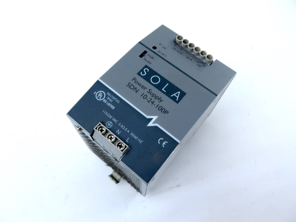 Emerson SDN 1-24-100P Power Supply 115/230Vac Output: 24Vdc - Advance Operations