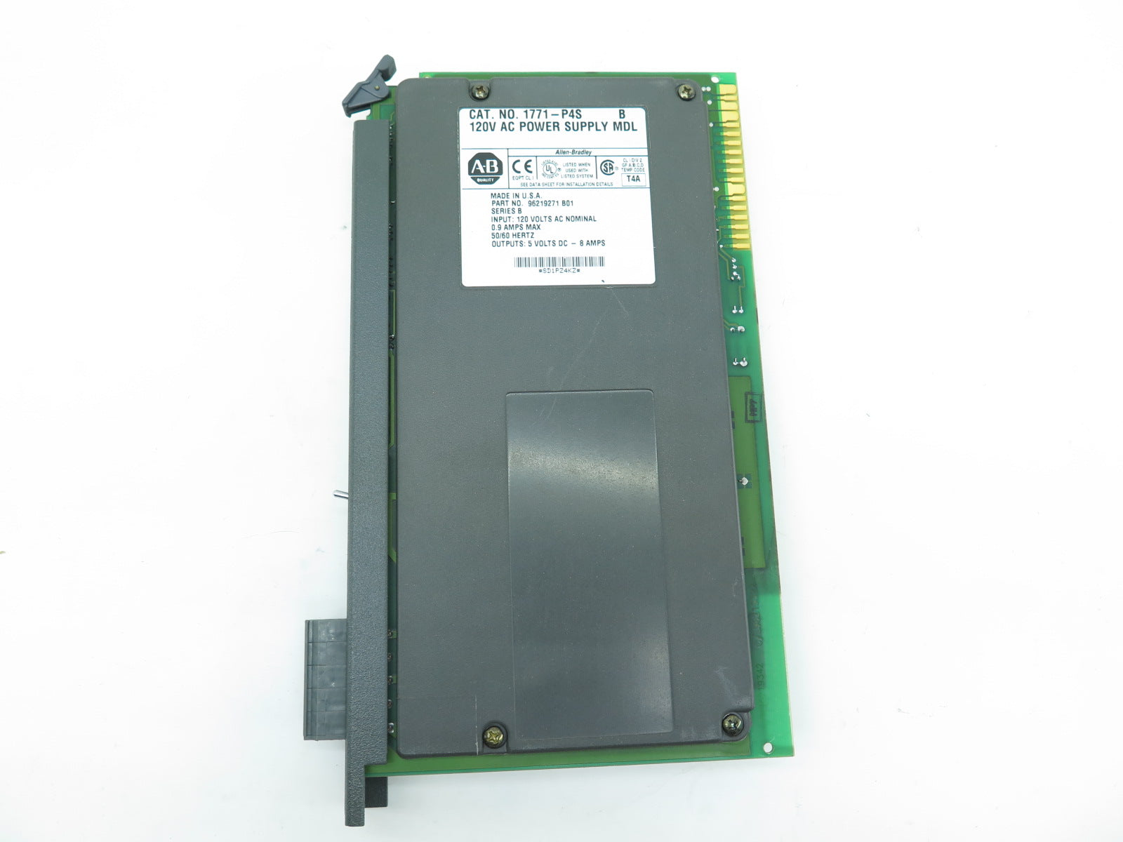 Allen-Bradley 1771-P4S 120VAC POWER MODULE - Advance Operations