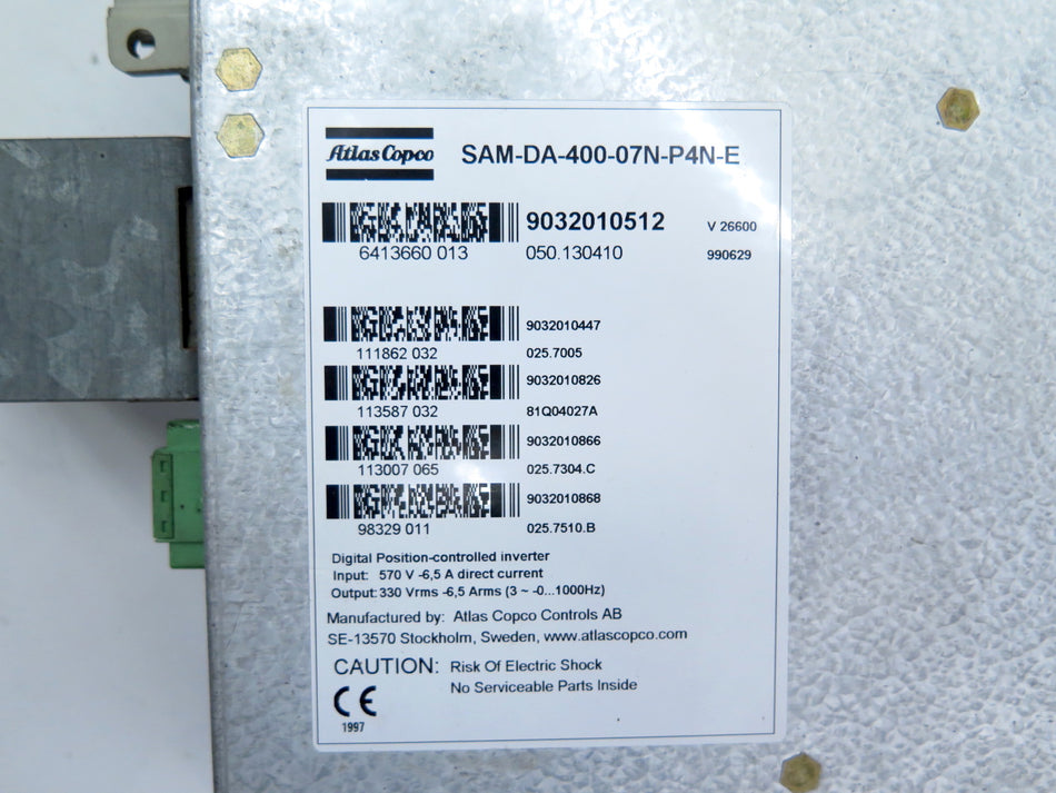 Socalpel SAM / Atlas Copco SAM-DA-400-07N-P4N-E Smart Axis Manager - Advance Operations