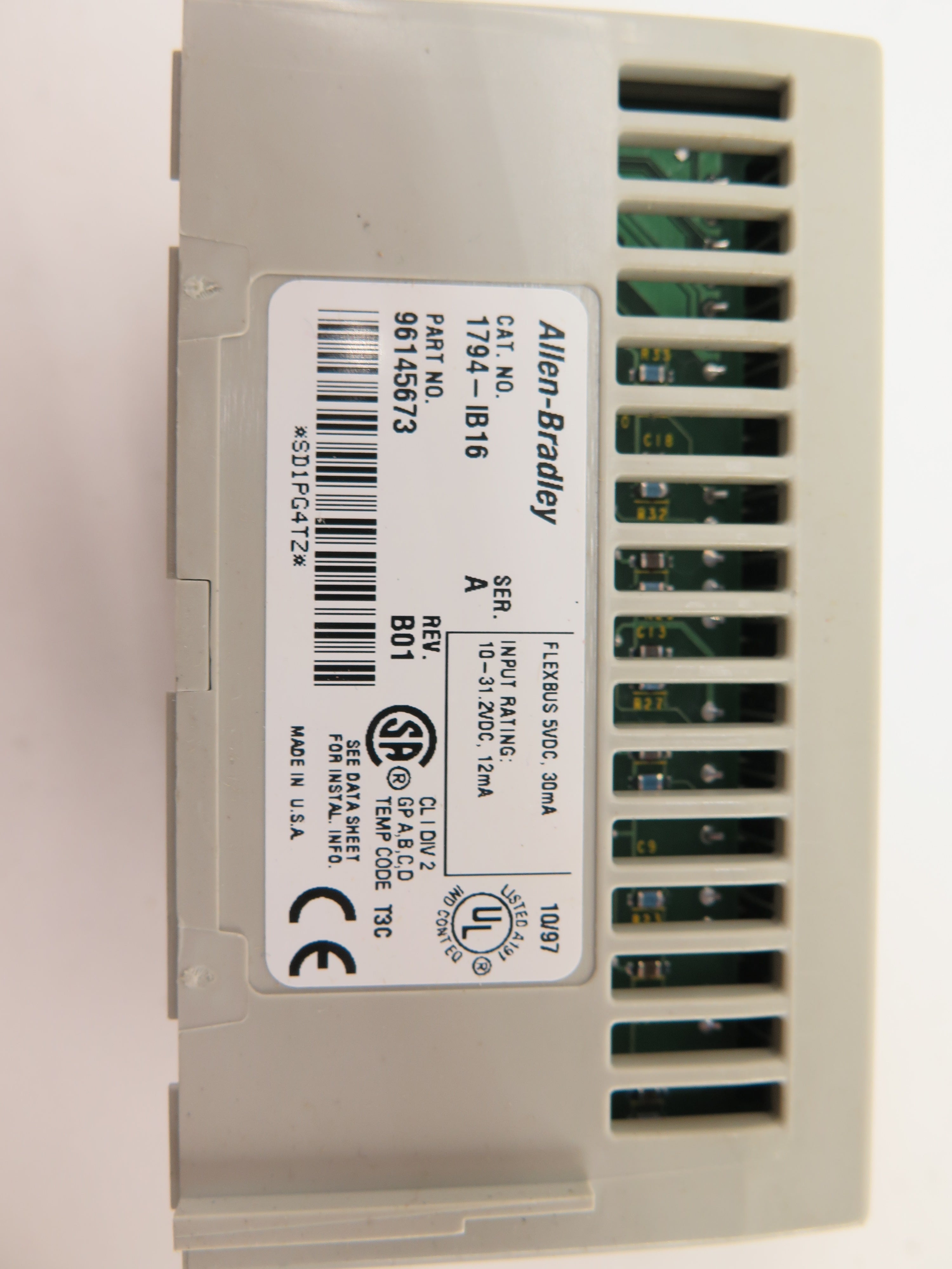 Allen-Bradley 1794-IB16 24Vdc Sink Input Module Flex I/O LOT OF 2 - Advance Operations