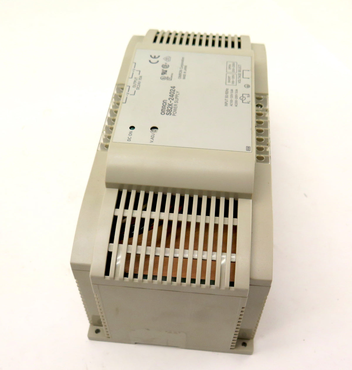 Omron S82K-24024 Power Supply Input: 100-230Vac Output: 24Vdc - Advance Operations