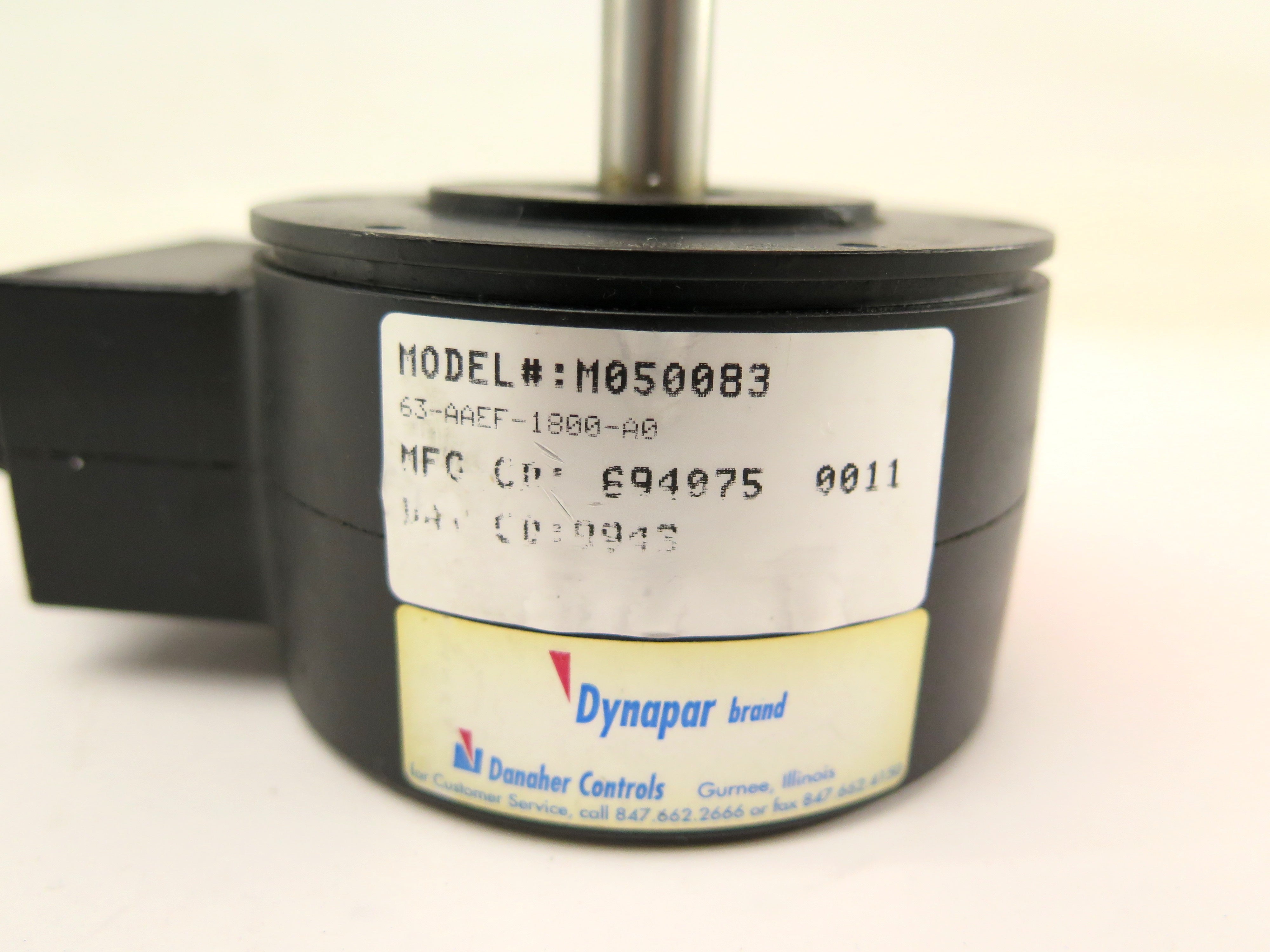Dynapar M050083 Encoder - Advance Operations