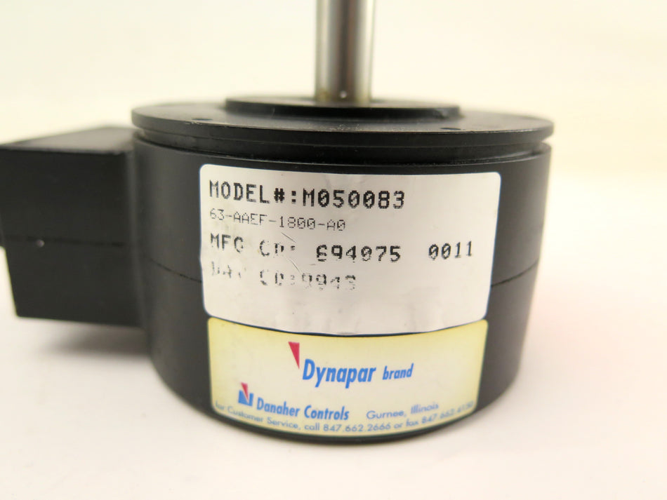 Dynapar M050083 Encoder - Advance Operations