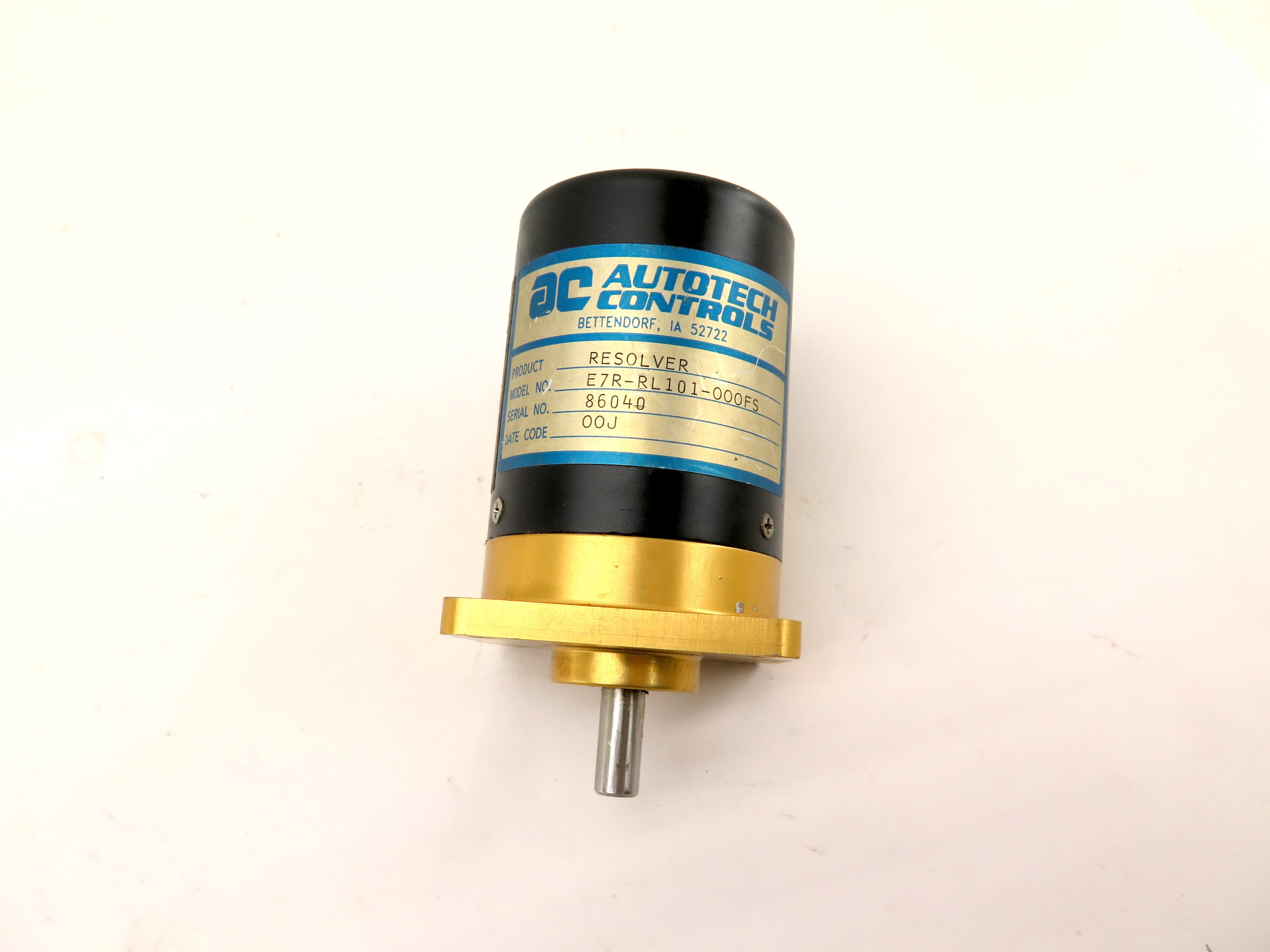 Autotech Controls E7R-RL1091-000FS Resolver Encoder - Advance Operations