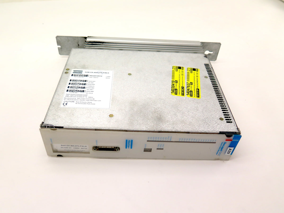 Socalpel SAM / Atlas Copco SAM-DA-400-07N-P4N-E Smart Axis Manager - Advance Operations