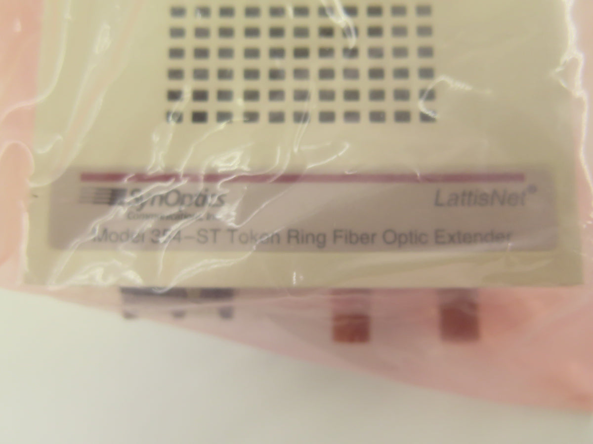 SynOptics Communications Model 354-ST Token Ring Fiber Optic Extender - Advance Operations
