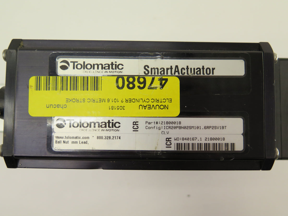 Tolomatic 2180018 Smart Actuator ICR20 - Advance Operations
